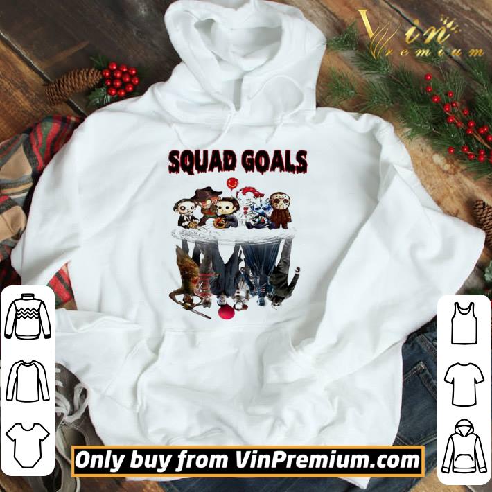 Halloween horror characters squad goals shirt