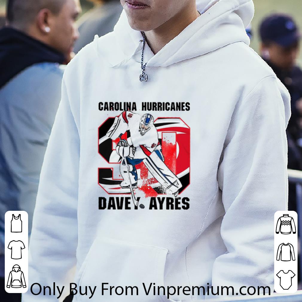Official Carolina Hurricanes 90 Dave Ayres Hockey Player shirt