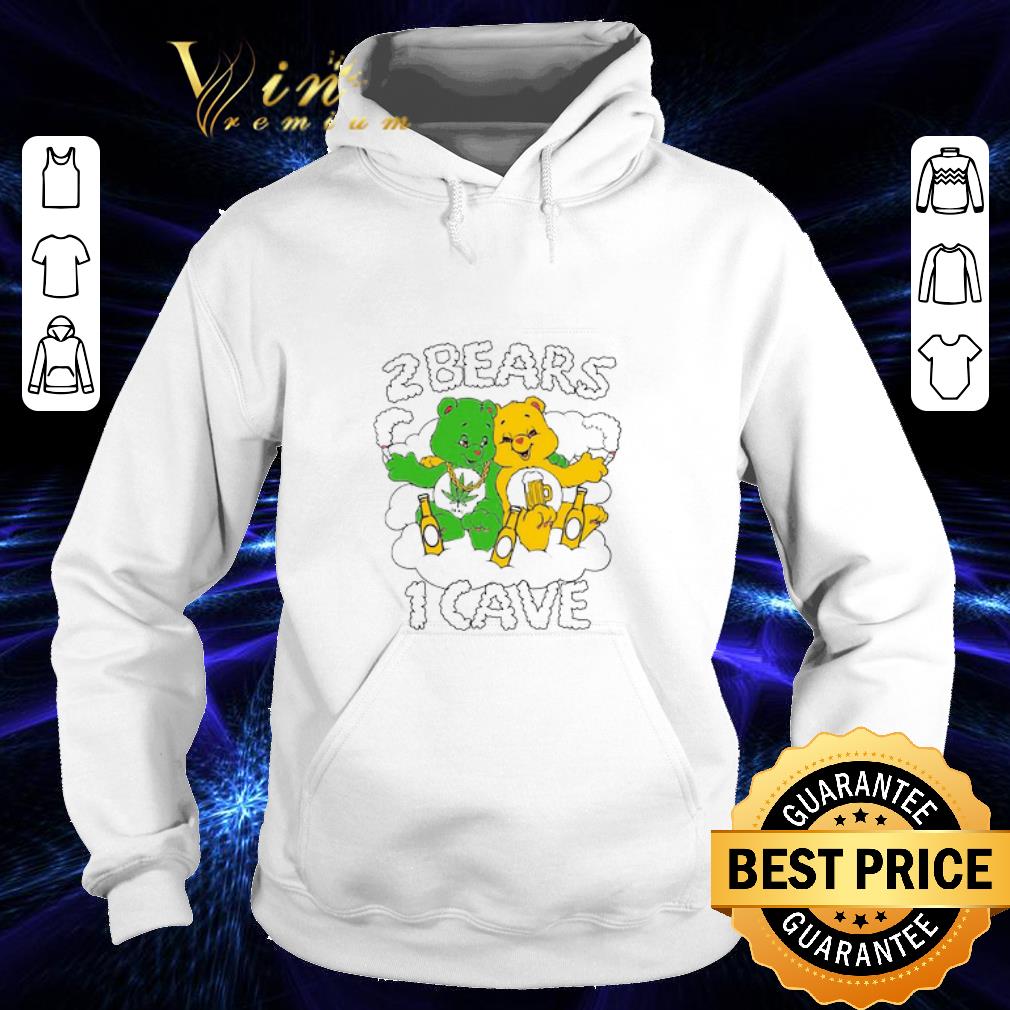 2 Bears 1 Cave With Tom Segura and Bert Kreischer Beer and Weed shirt
