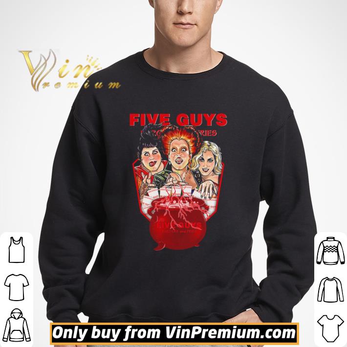 Hocus Pocus Drink Five Guys Halloween shirt