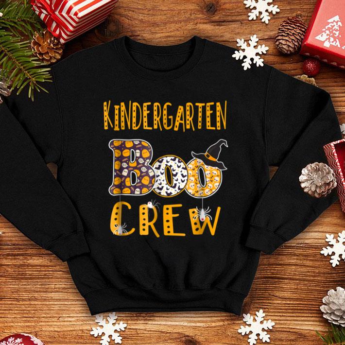 Original Kindergarten Boo Crew Teacher Halloween Costume shirt