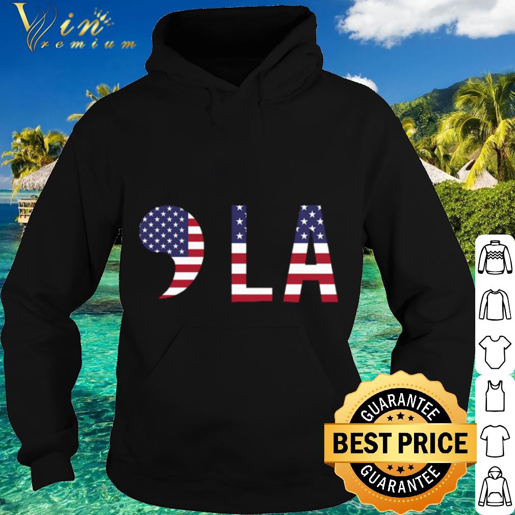 Top Comma La 2020 American Flag shirt