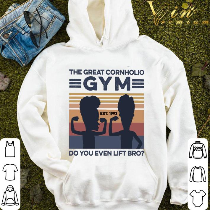 Beavis and Butt-Head The Great Cornholio Gym Do You Even Lift Bro Vintage shirt