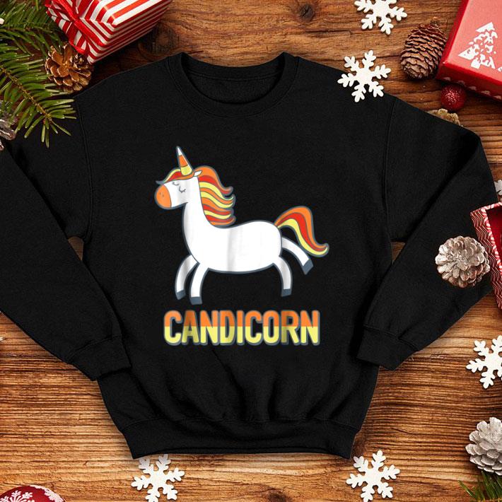 Awesome Cute Candicorn Halloween Candy Corn Unicorn shirt