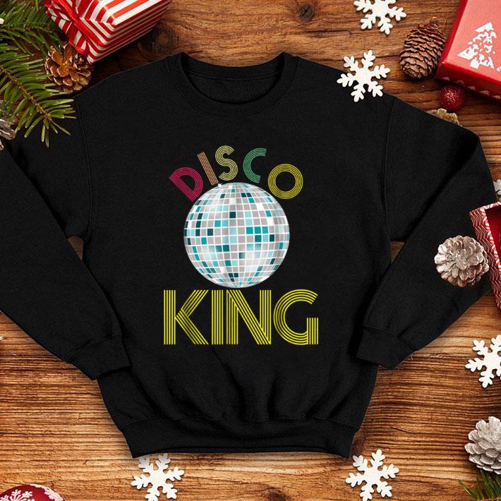 Official Mens Disco King 1970s Retro Party 70s Halloween Costume shirt