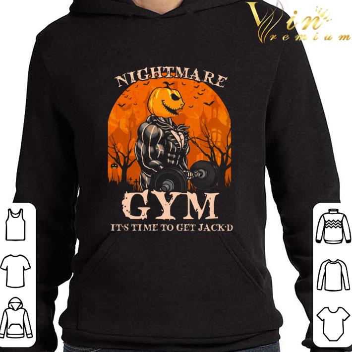 Jack Skellington Nightmare Gym It's time to get Jack'd halloween shirt 3 Jack Skellington Nightmare Gym It's time to get Jack'd halloween shirt