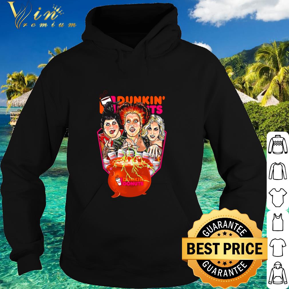 Official Hocus Pocus Sister Sandersons Dunkin’ Donuts Halloween shirt