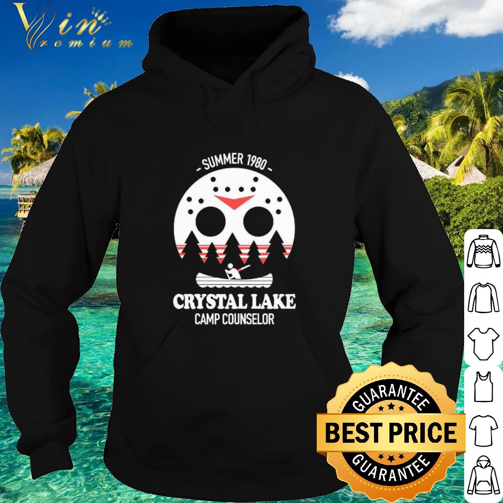 Top Jason Voorhees Summer 1980 Crystal lake camp counselor shirt