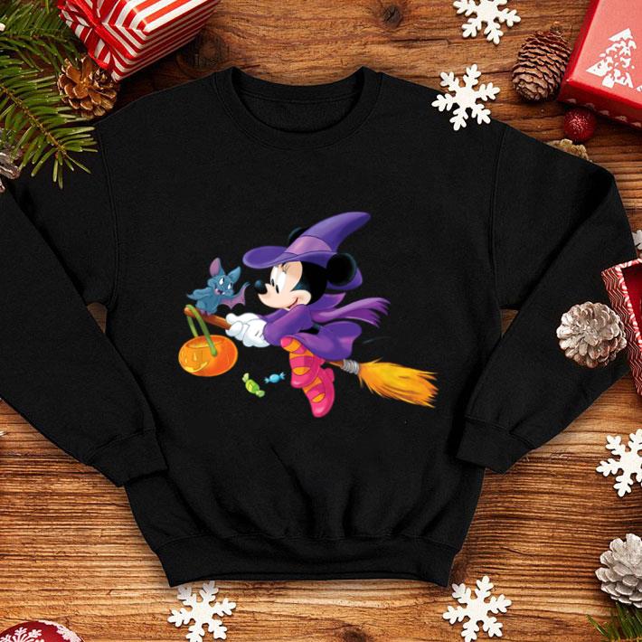 Original Disney Halloween Minnie Mouse Flying Witch shirt