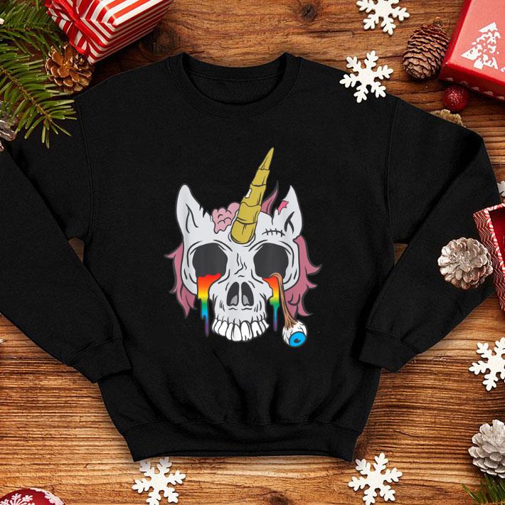 Nice Zombiecorn Zombie Unicorn Apocalypse Halloween Creature shirt