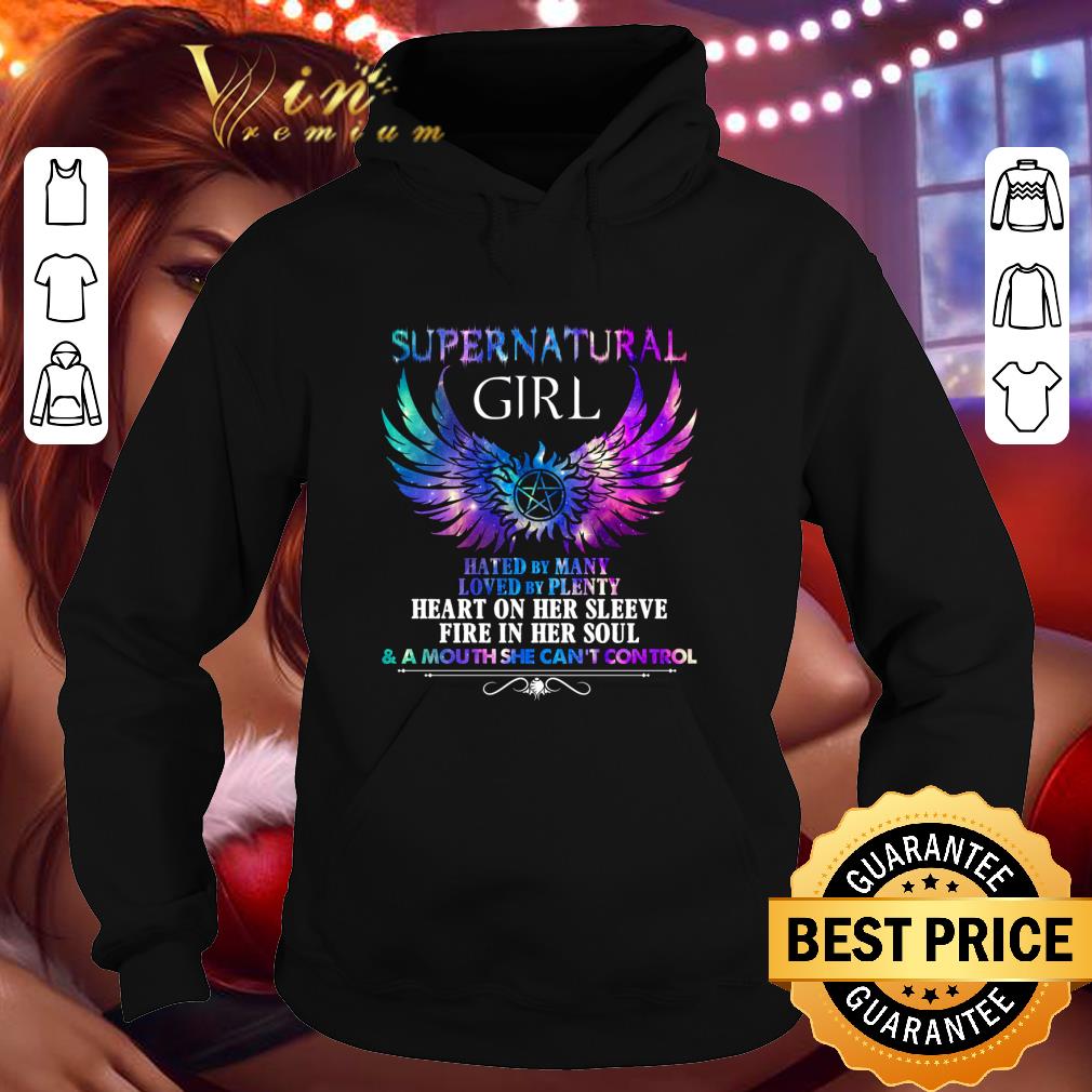Original Wings Logo Supernatural girl hated by many loved by plenty heart shirt 3 Original Wings Logo Supernatural girl hated by many loved by plenty heart shirt