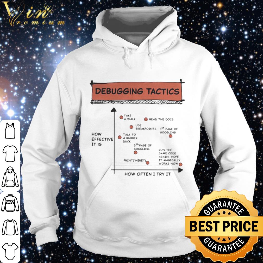 Best Debugging tactics shirt