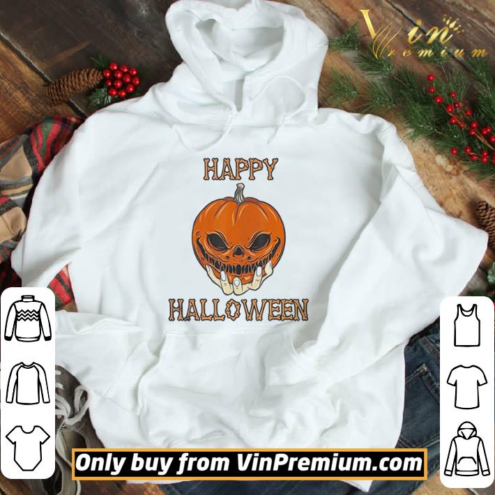 Bones Scary Pumpkin Face shirt
