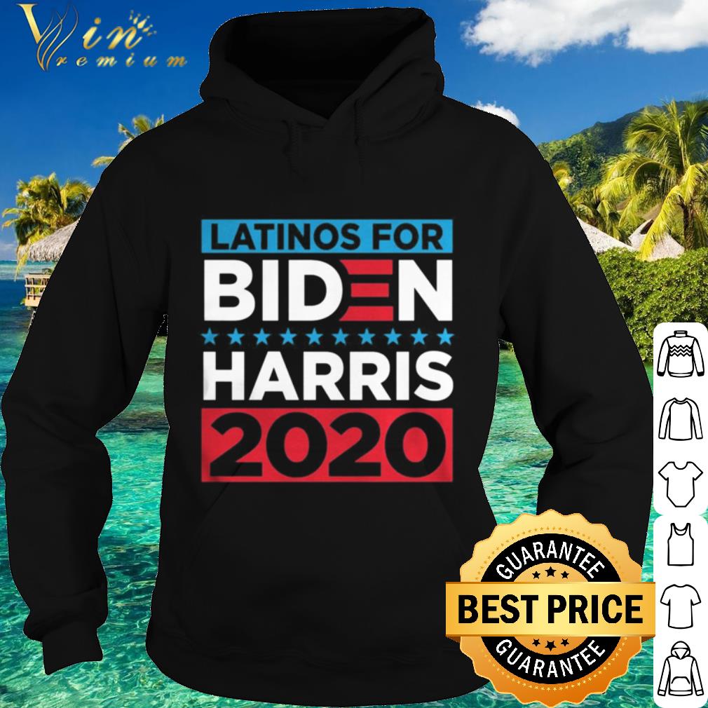 Premium Latinos For Biden Harris 2020 Stars shirt