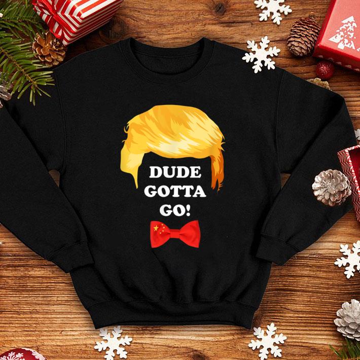 Top Dude Gotta Go Kamala Halloween Trump shirt