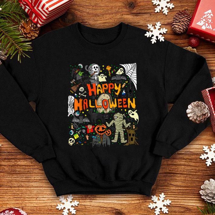Great Happy Halloween Scary Retro shirt