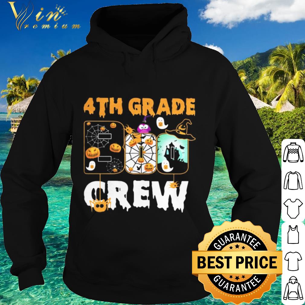 Premium Halloween 4th grade boo crew shirt
