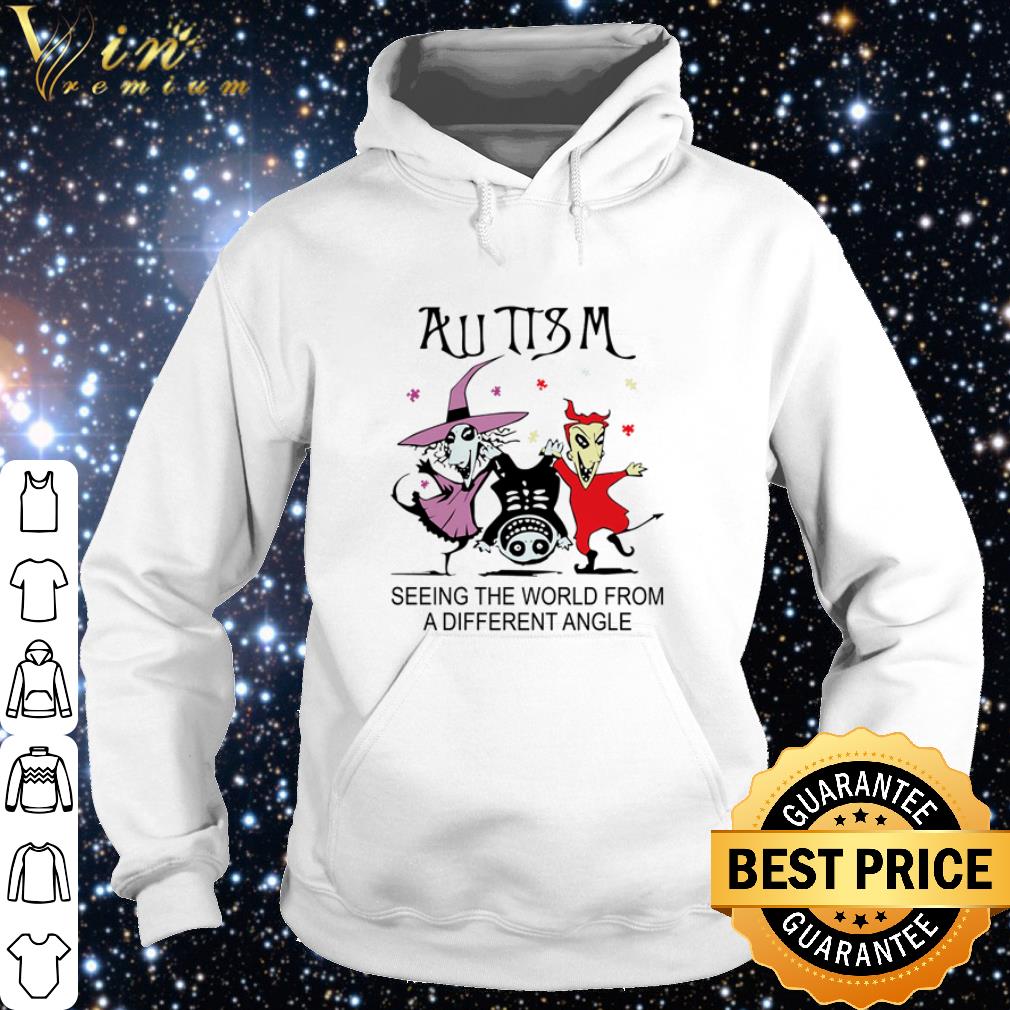 Pretty Autism seeing the world from a different angle shirt