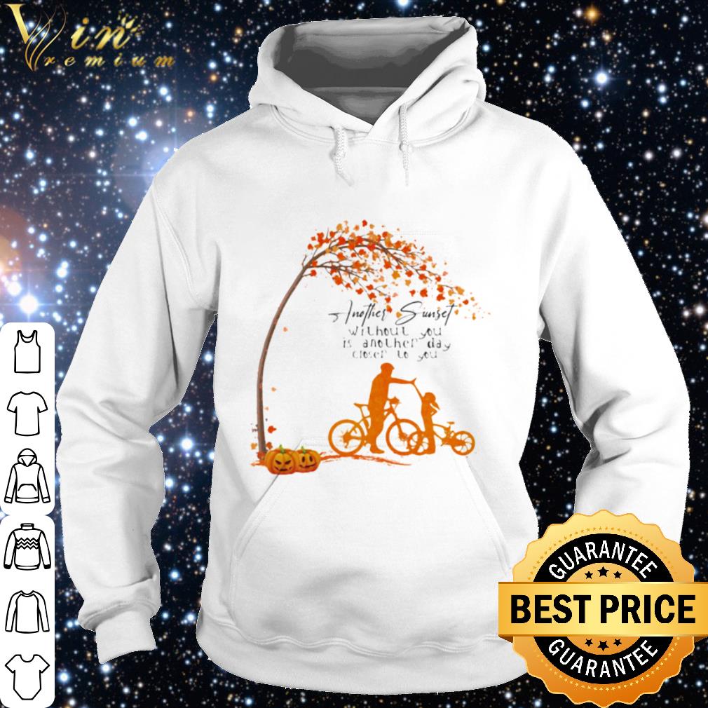 Cool Another sunset without you is another day closer to you leaves tree shirt