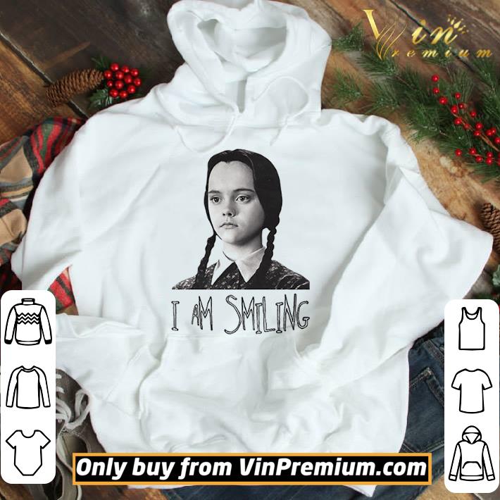 Wednesday Addams Fictional character I am smiling shirt