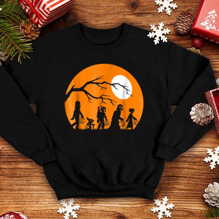 Great Star Wars Trick Or Treat Halloween Silhouette shirt