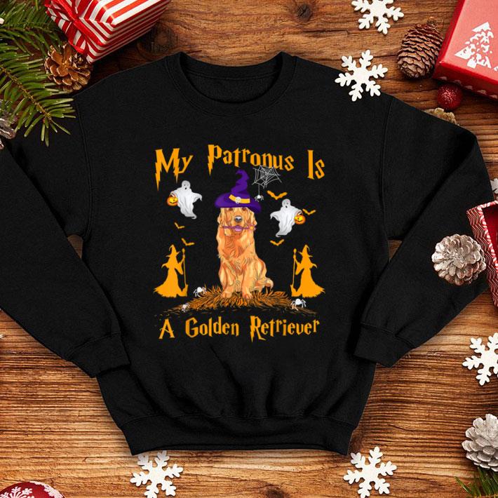 Pretty My Patronus Is Golden Retriever Halloween Dog shirt