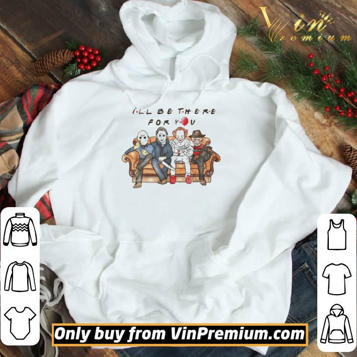 Horror characters chibi Friends TV Show I’ll be there for you shirt