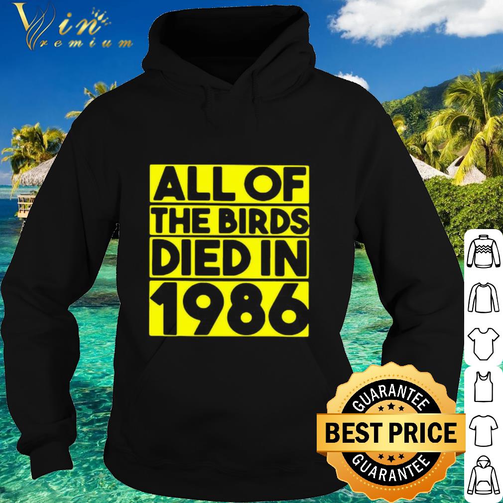 Cool All of the birds died in 1986 