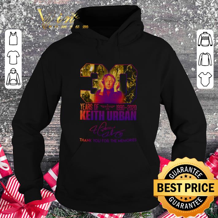 Original 30 years of 1990-2020 Keith Urban signature shirt 3 Original 30 years of 1990-2020 Keith Urban signature shirt