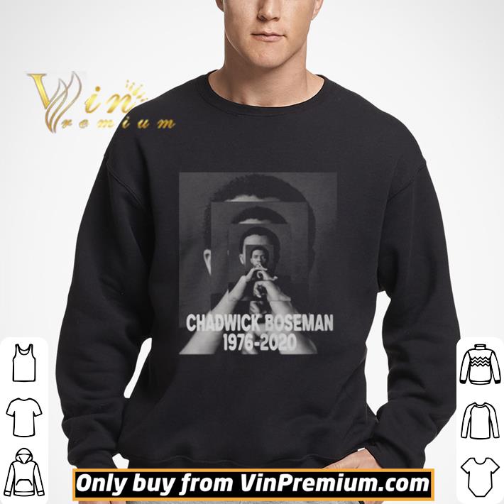 Rip chadwick boseman black panther 1976 2020 pictures shirt