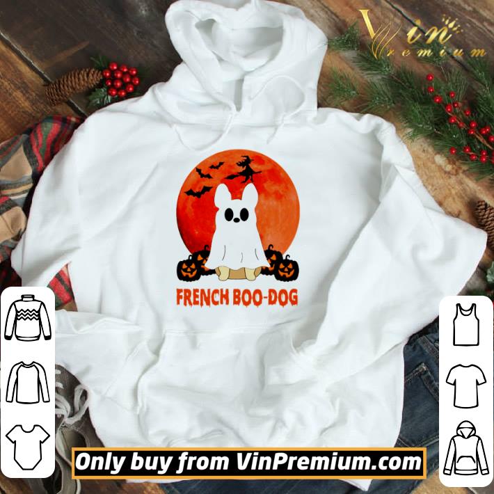 Frenchie Bulldog Boo French Boo-dog Halloween shirt