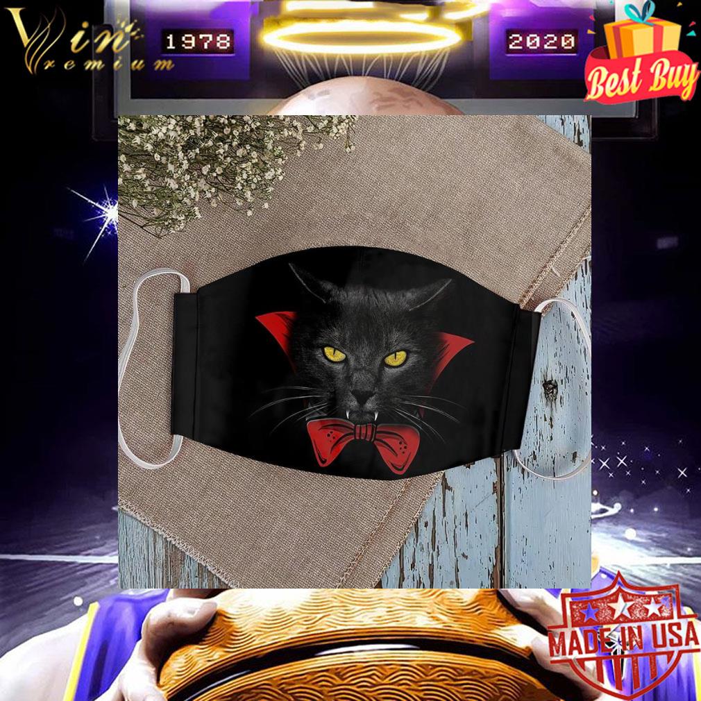 Halloween Meowcula Cat face mask