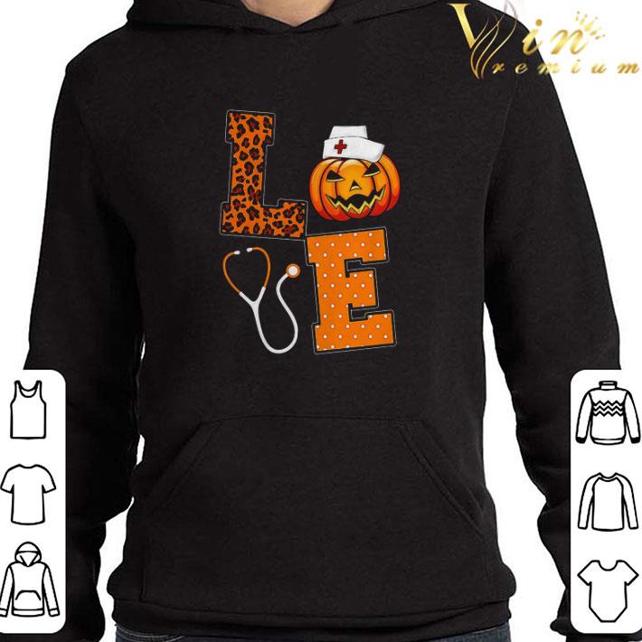 Love Nurse Pumpkin Halloween shirt 3 Love Nurse Pumpkin Halloween shirt