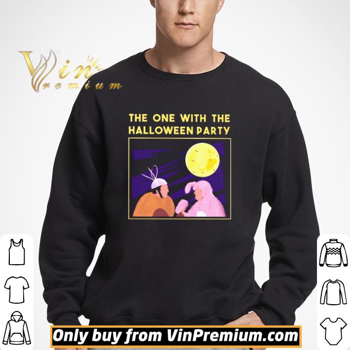 The One with the Halloween Party Chandler Bing bunny vs Joey shirt