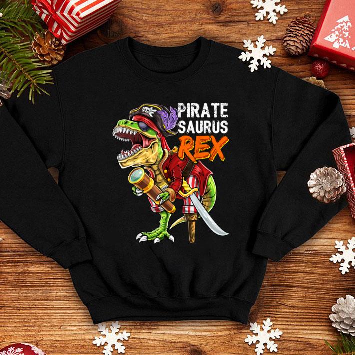 Hot Dinosaur Pirate Hat Halloween Costume Boys shirt