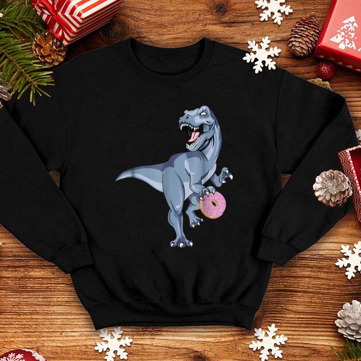 Great Dinosaur Donut Dino Doughnut Halloween Kids Trex shirt