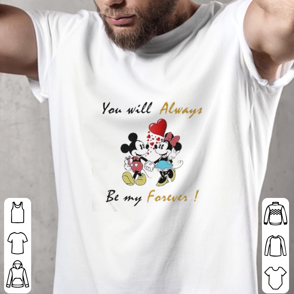 Awesome Mickey mouse and Minnie mouse you will always be my forever ...