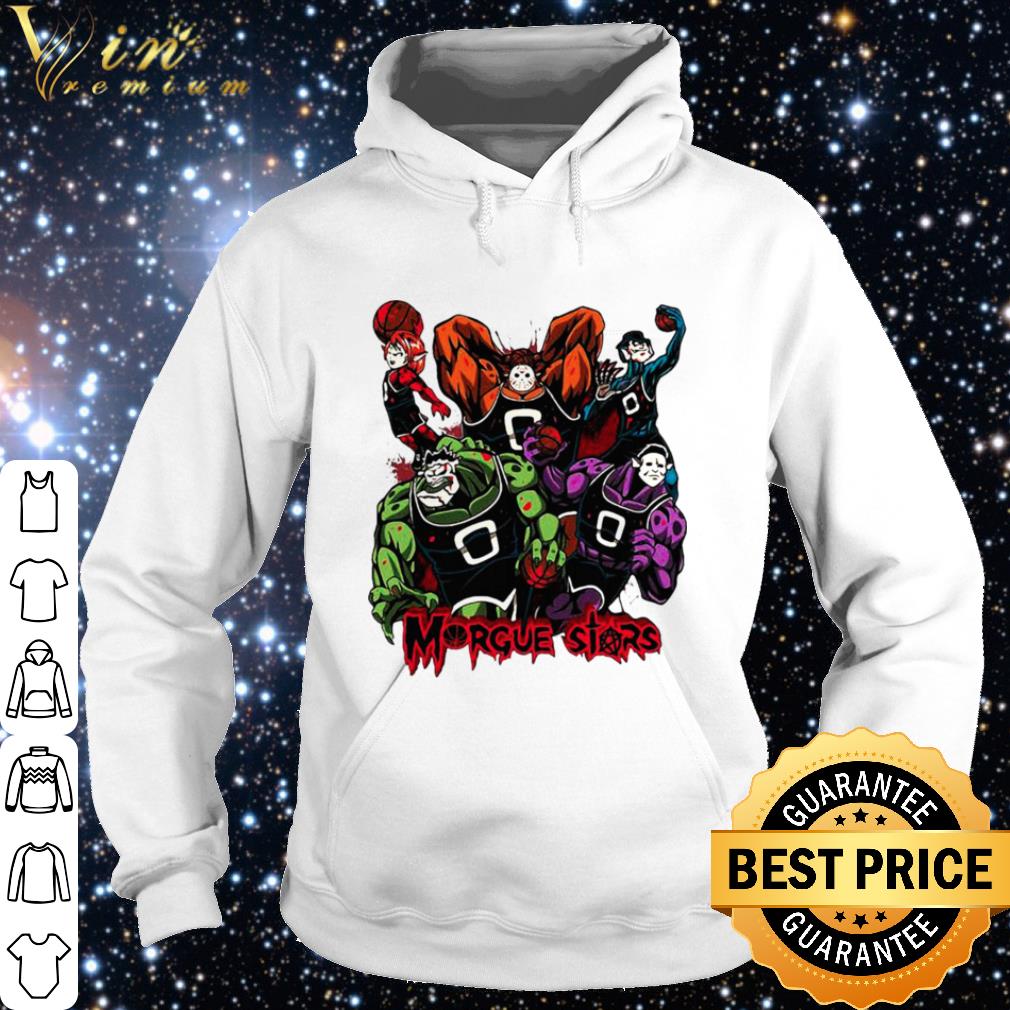 Cool Morgue Stars Horror Movie Characters shirt