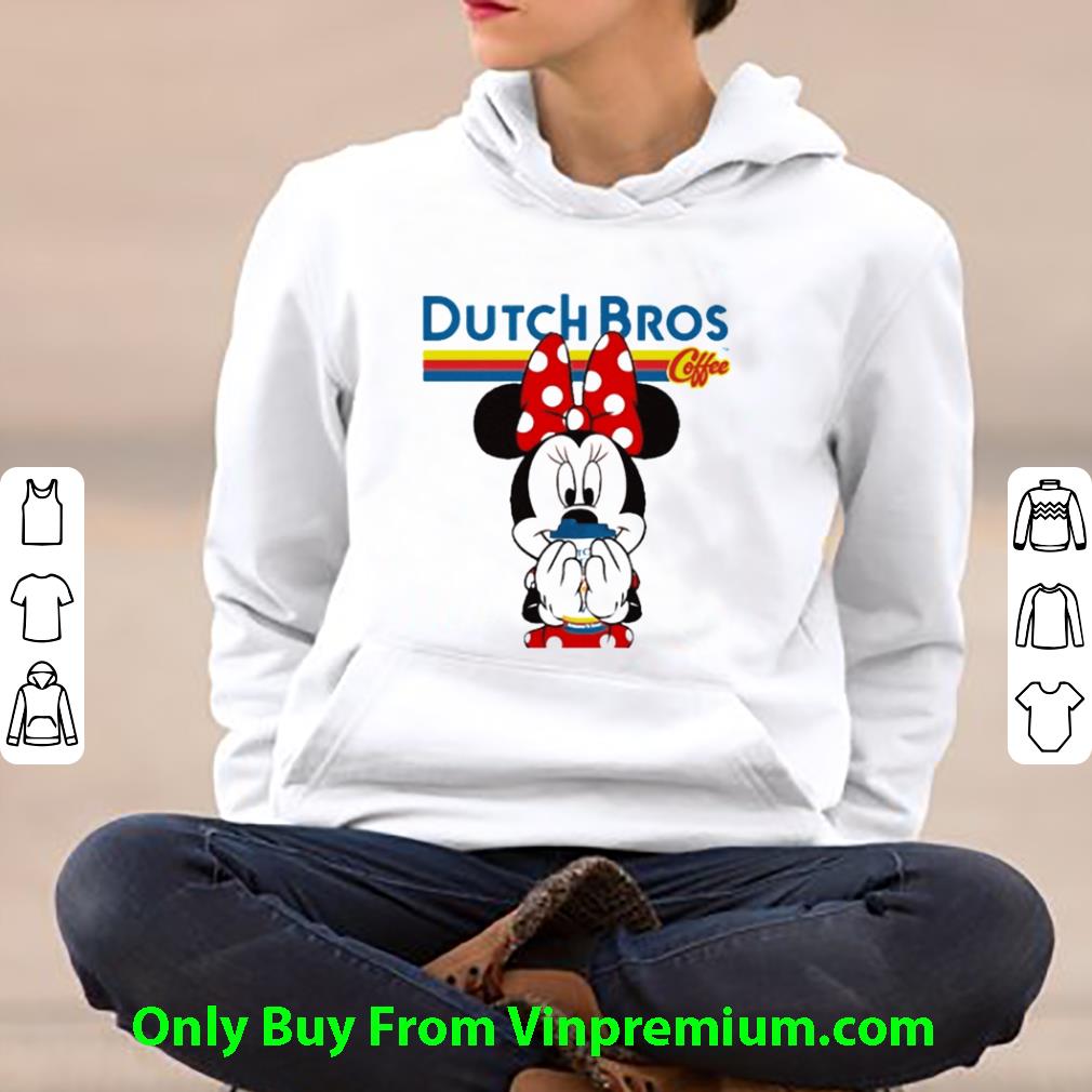 Original Minnie Mouse Drinking Dutch Bros Coffee shirt