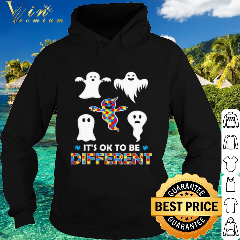 Original Its OK To Be Different Ghost Halloween shirt