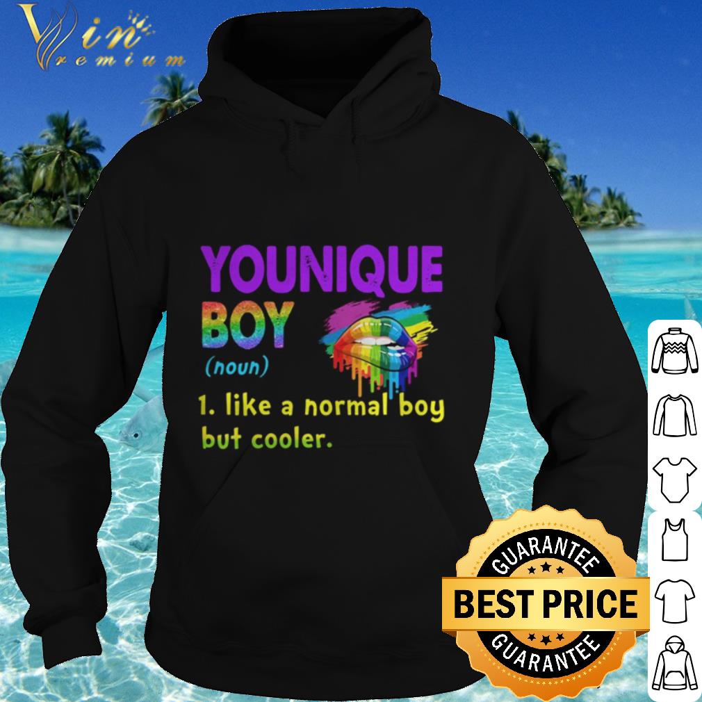 Top Lgbt lips younique boy noun like a normal boy but cooler shirt