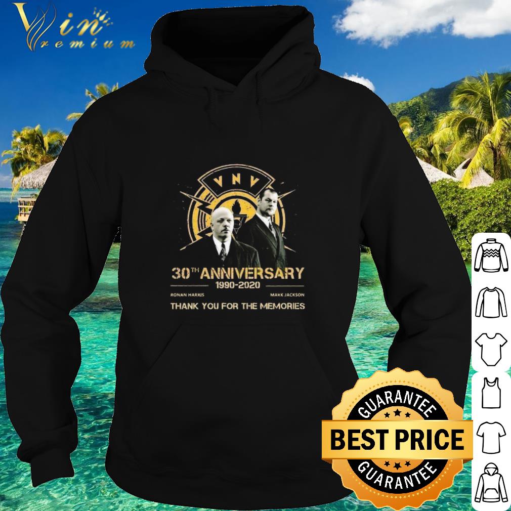 Official Vnv 30th Anniversary 1990 2020 Thank You For The Memories shirt