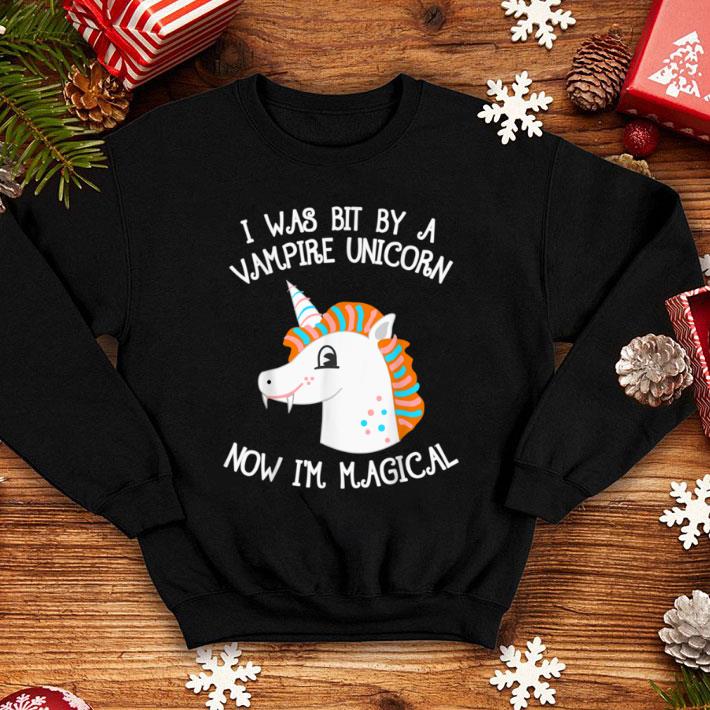 Great Vampire Unicorn Now I'm Magical Halloween Unicorn shirt