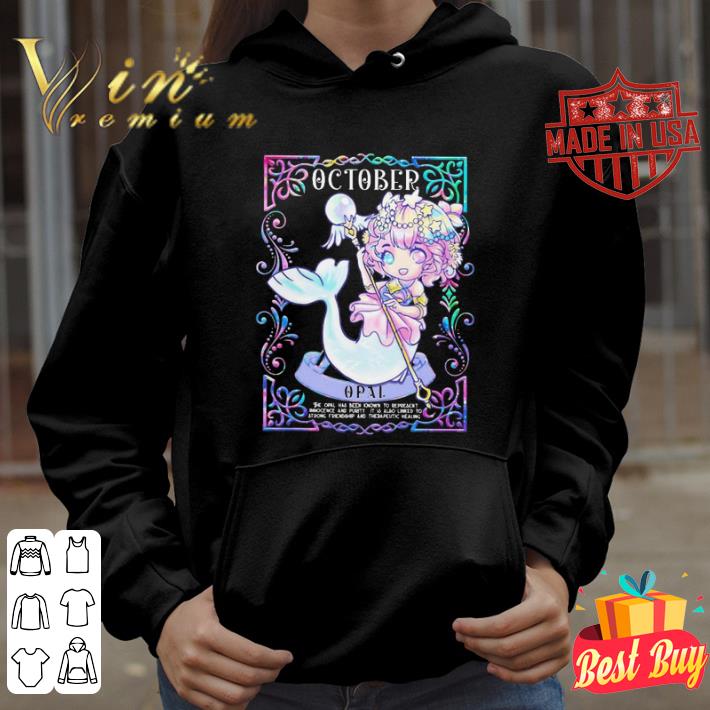 Pretty Baby Mermaid October Opal shirt