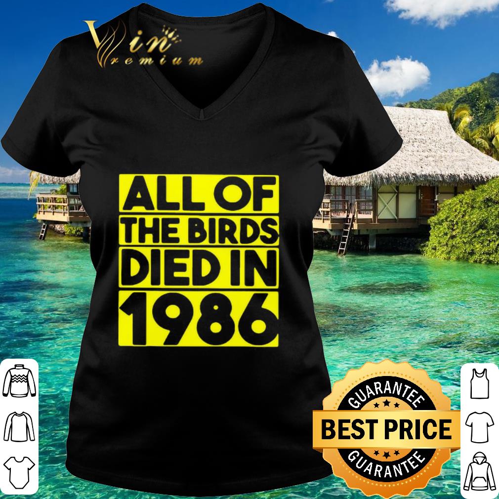 Cool All of the birds died in 1986 