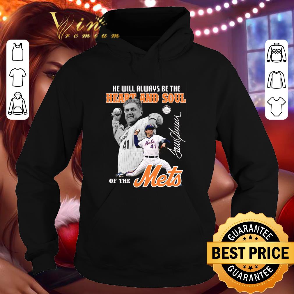 41 Tom Seaver he will always be the heart and soul of the Mets shirt