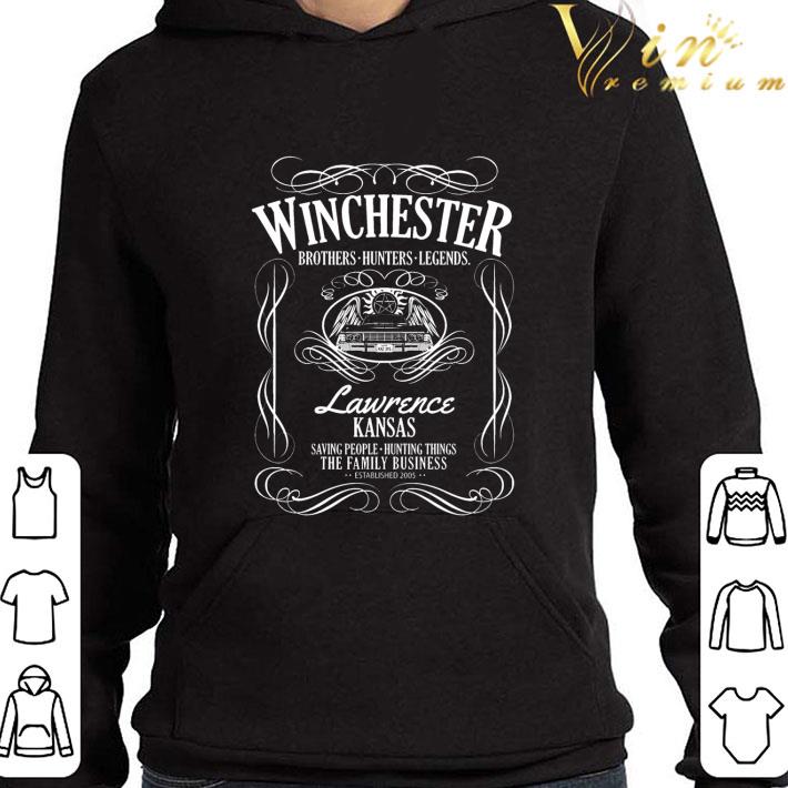 Supernatural Winchester brothers hunters legend Lawrence Kansas shirt