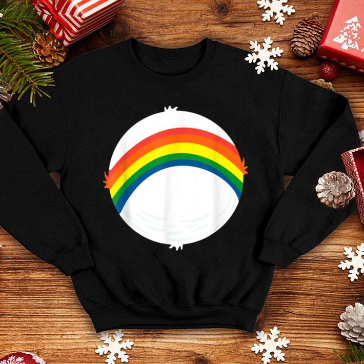 Awesome Funny Adult Bear Cheer Rainbow Costume Halloween Edition shirt