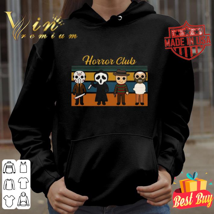 Premium Horror Character Horror Club Halloween vintage shirt