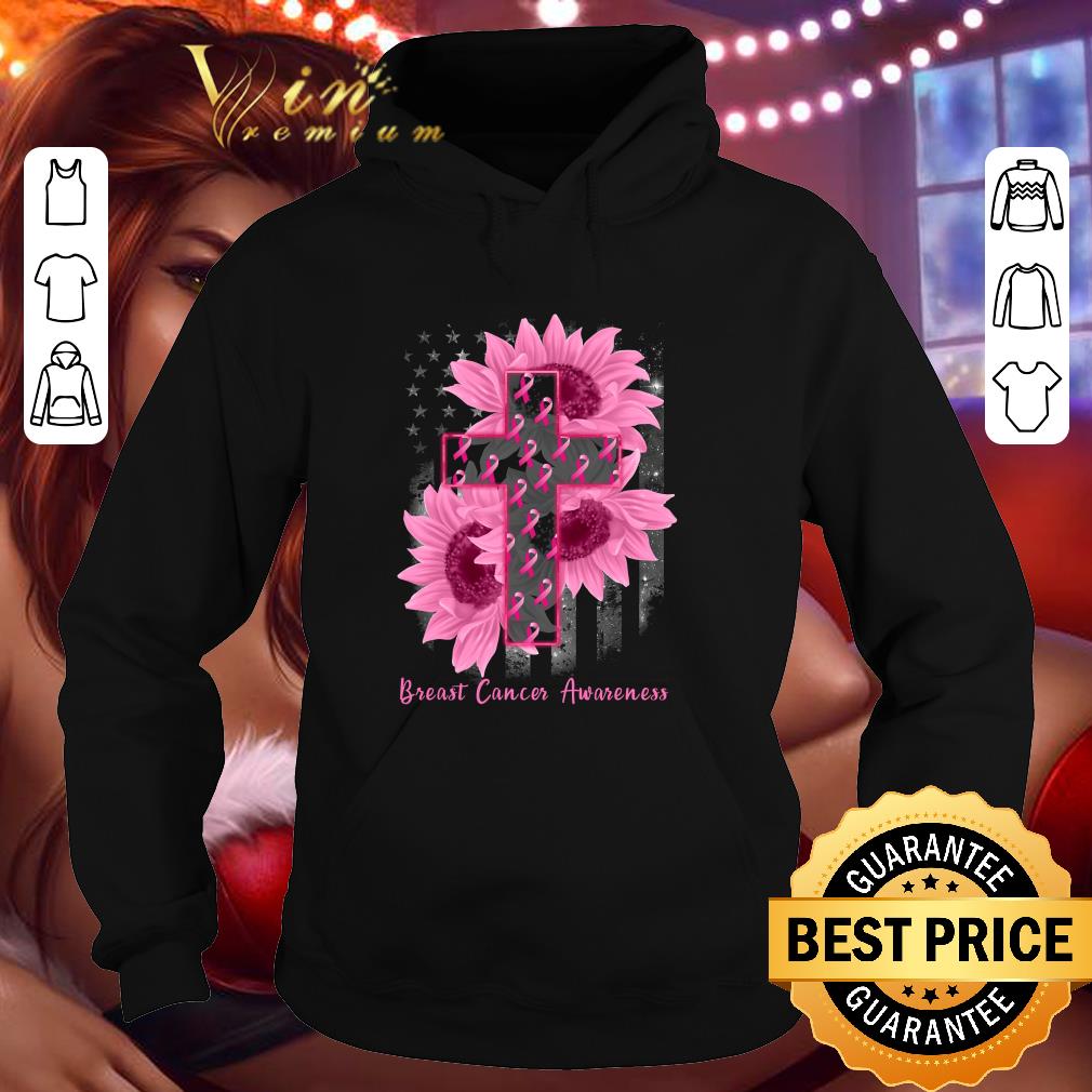 Premium Sunflowers Breast Cancer Awareness American Flag shirt 3 Premium Sunflowers Breast Cancer Awareness American Flag shirt